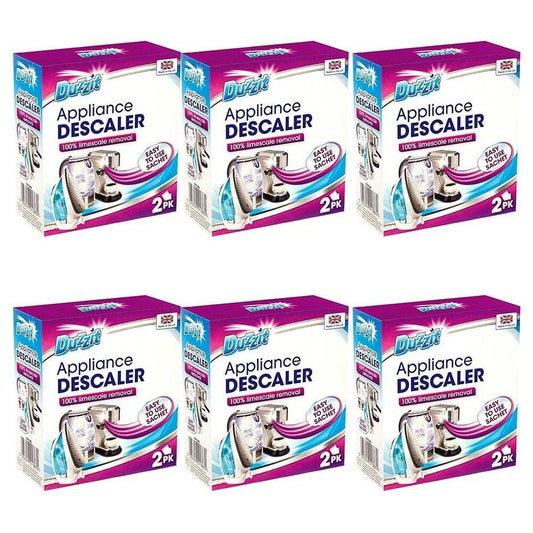Duzzit Appliance Descaler – 3 Packs x 2 pieces (6 Sachets Total)