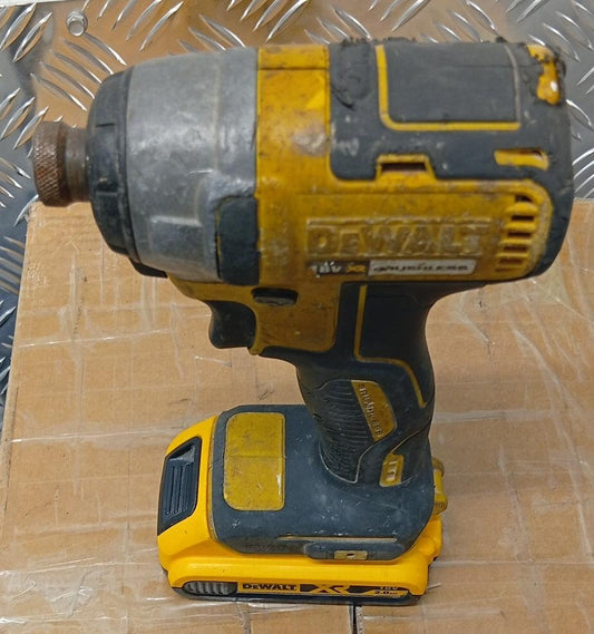 DeWalt 18V XR Brushless Impact Driver With 2.0Ah Battery Bare Unit