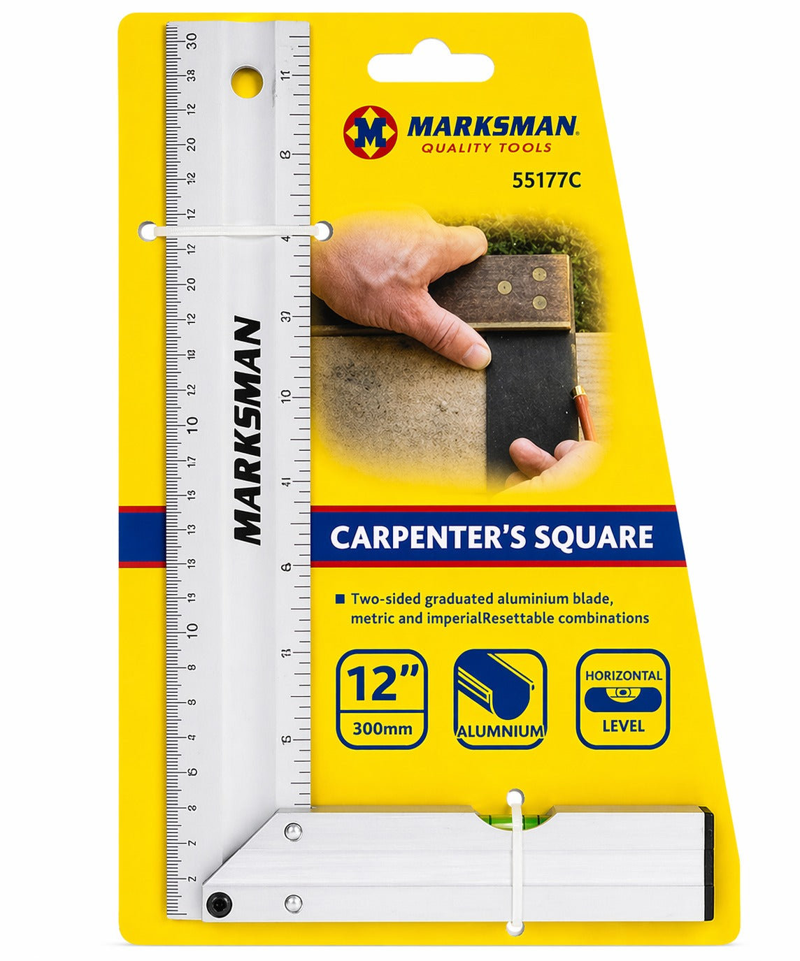 Marksman Carpenter's Square 30cm