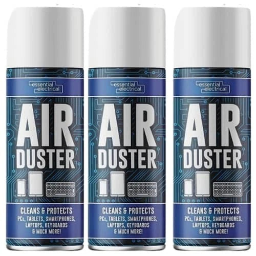 Essential Electrical Air Duster Spray – 3 x 400ml