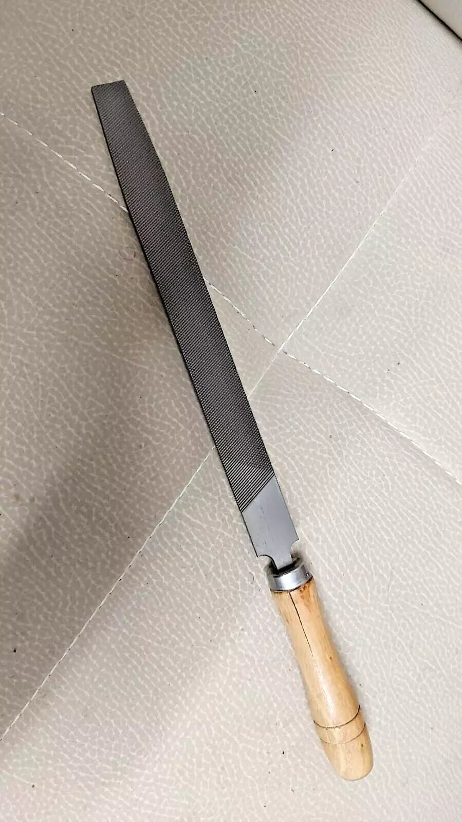 High-Quality Metal File with Wooden Handle – Durable Tool for Filing and Shaping