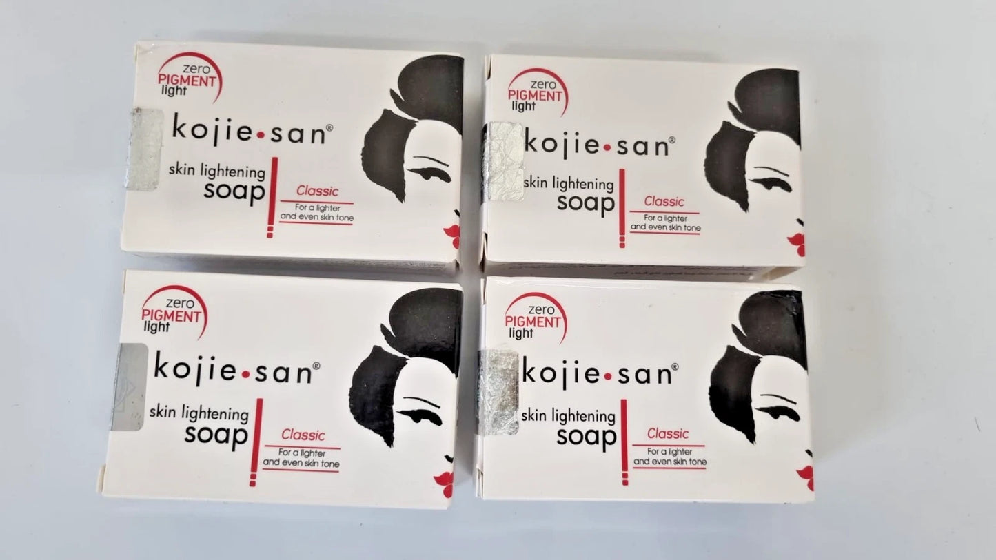 4 Pcs of Kojie San Classic bar Soap