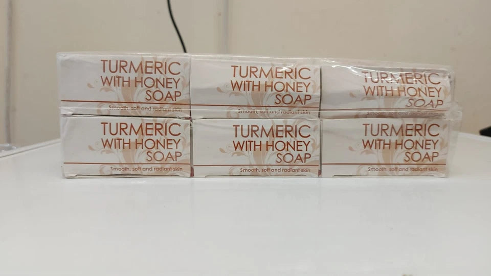 3 x Ssoft Turmeric with Honey Soap – Natural Radiance & Gentle Care