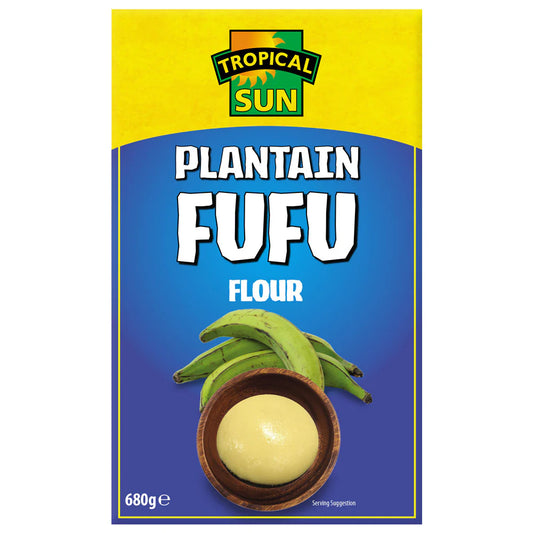 Plantain Fufu Flour - 680g (Pack of 2)