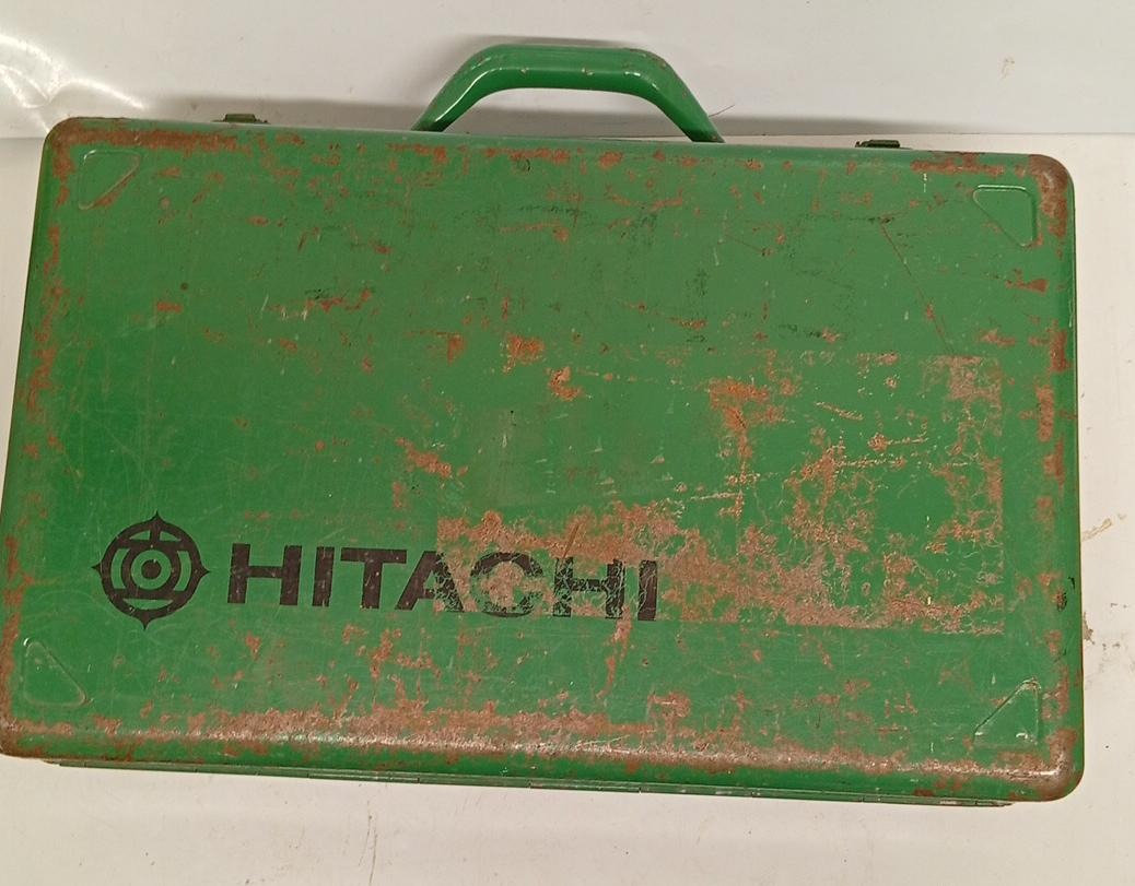 Hitachi DV20T 110V Impact Drill Hammer Drill With Metal Carry Case Vintage
