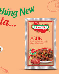 6 Sachets Gino Asun Flavoured Tomato Seasoning Mix