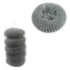 Jumbo Steel Scrubbers 4pk Large Stainless Steel Scourer Tough Wire Cleaning Pads