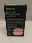 Goodmans Open-Ear Clip Earphones – Pink – Bluetooth