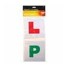 Magnetic L & P 2 Car Plates