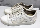 Android Homme White Leather Low-Top Trainers Sneakers – UK 9.5 (EU 44)