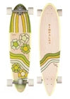 IMPALA Jupiter Longboard 37" – Retro Floral Design | Cruiser Skateboard