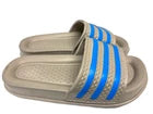 Men’s Grey & Blue Slide Sandals – Size 43