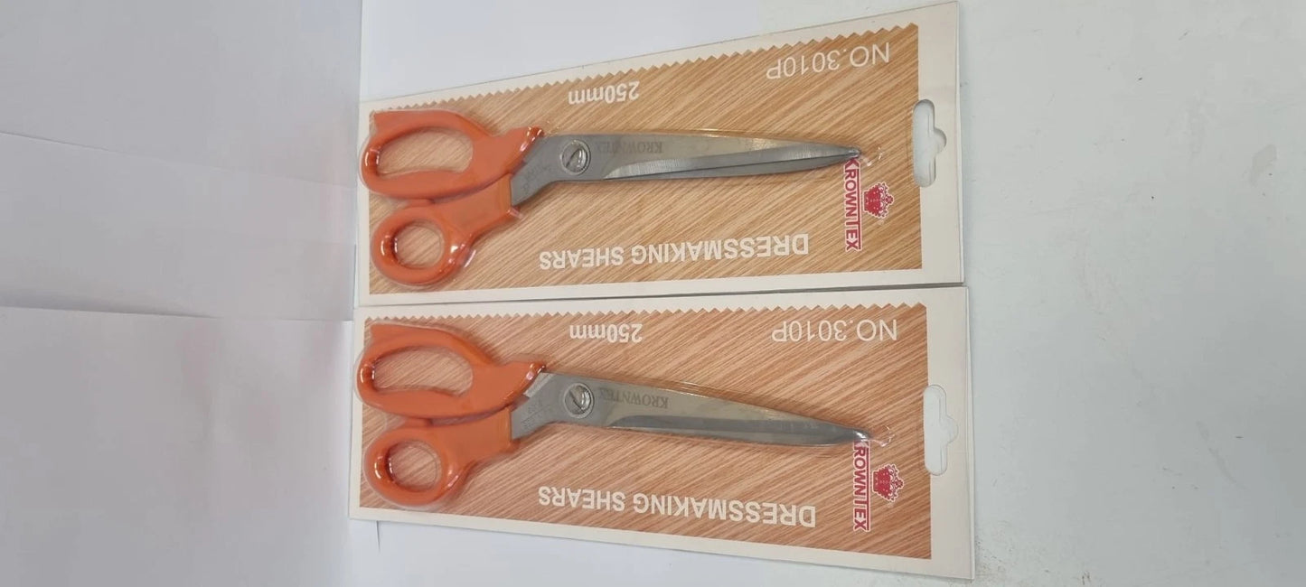 Orange Dressmaking Shears – 250mm Fabric Scissors