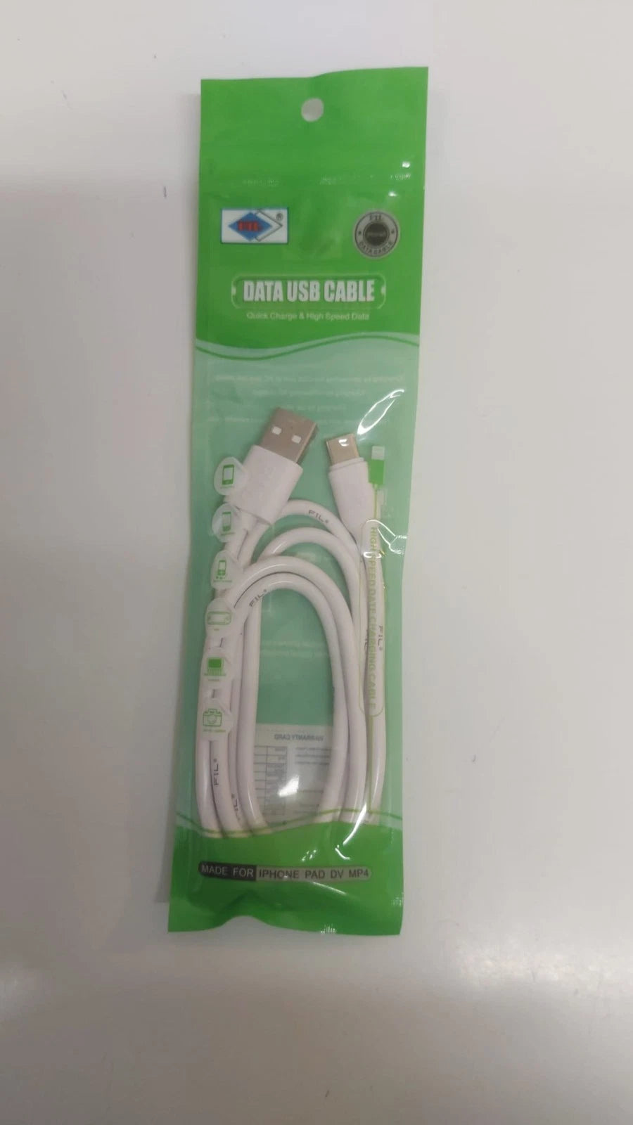 FIL Data USB Cable – Fast Charging & High-Speed Data Transfer