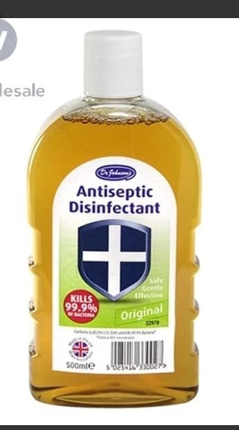 3 x Dr Johnson’s Antiseptic Disinfectant 500ml Each