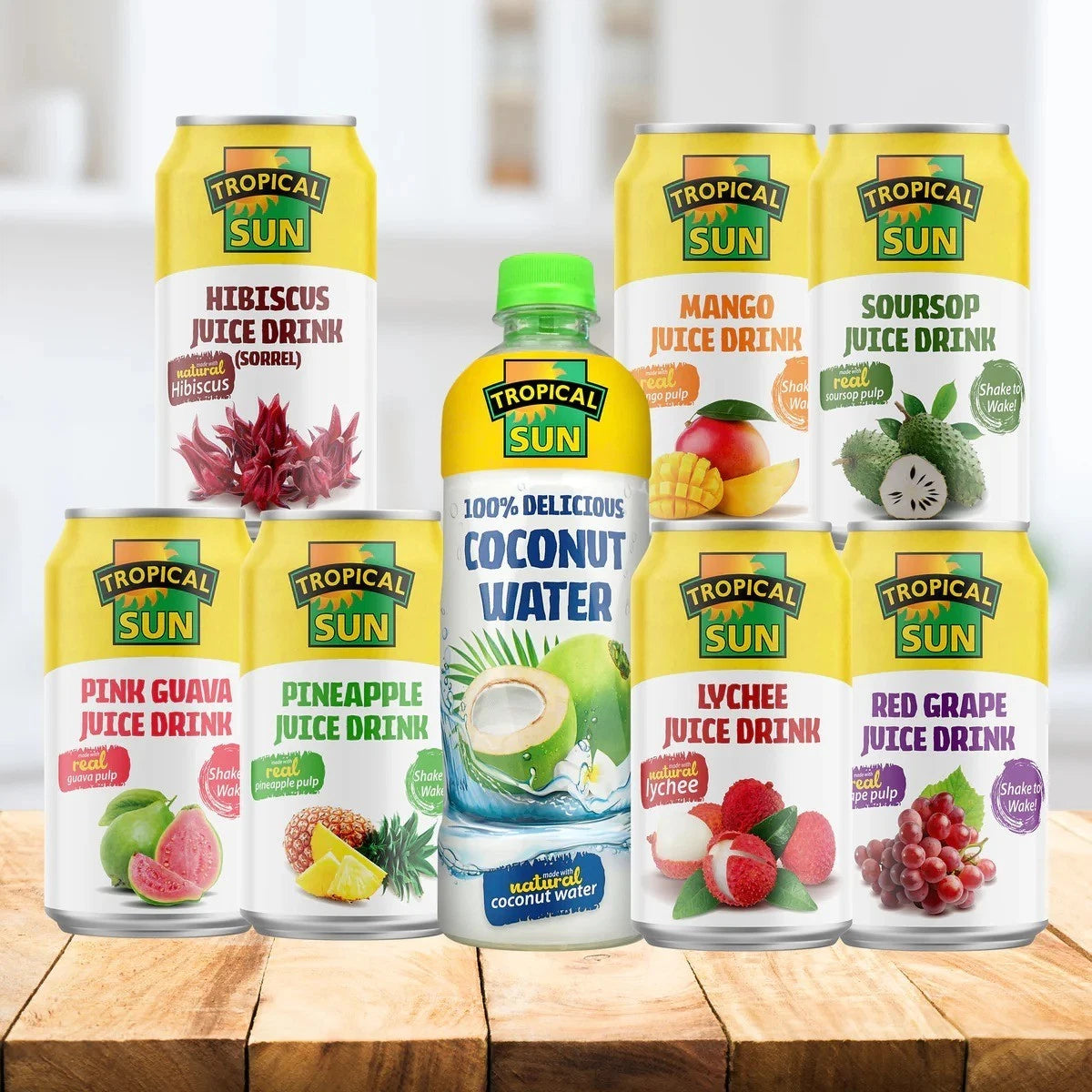 Tropical Sun Drinks Bundle (10 Mixed Flavours)