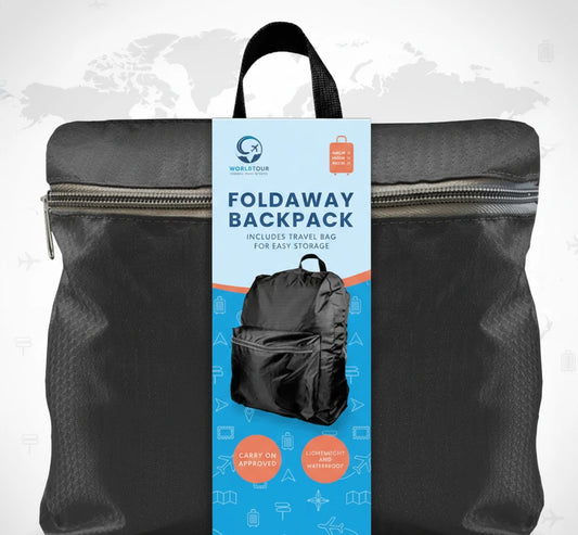 World Tour Foldaway Travel Backpack