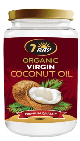 Virgin Coconut Oil 7Ray 1L – Pure, Healthy, and Perfect for Baking