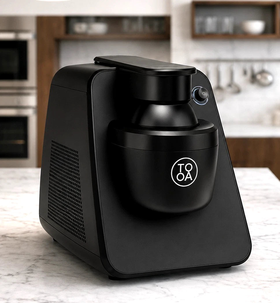 TooA UK Milano Gelato Machine Ice Cream Maker – Black