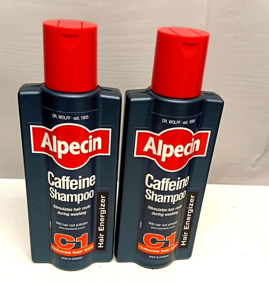2 x Alpecin Caffeine Shampoo C1 – Hair Energizer 375ml