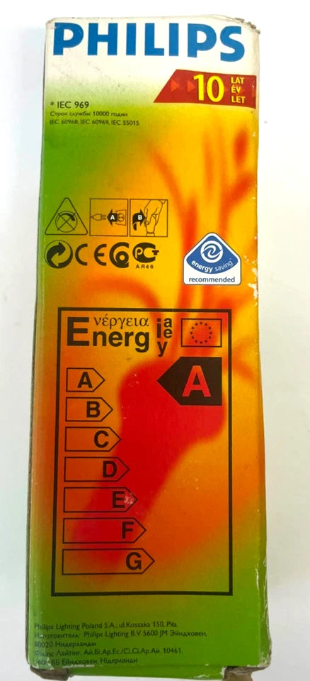Philips 14W Energy Saver CFL Light Bulb 75W