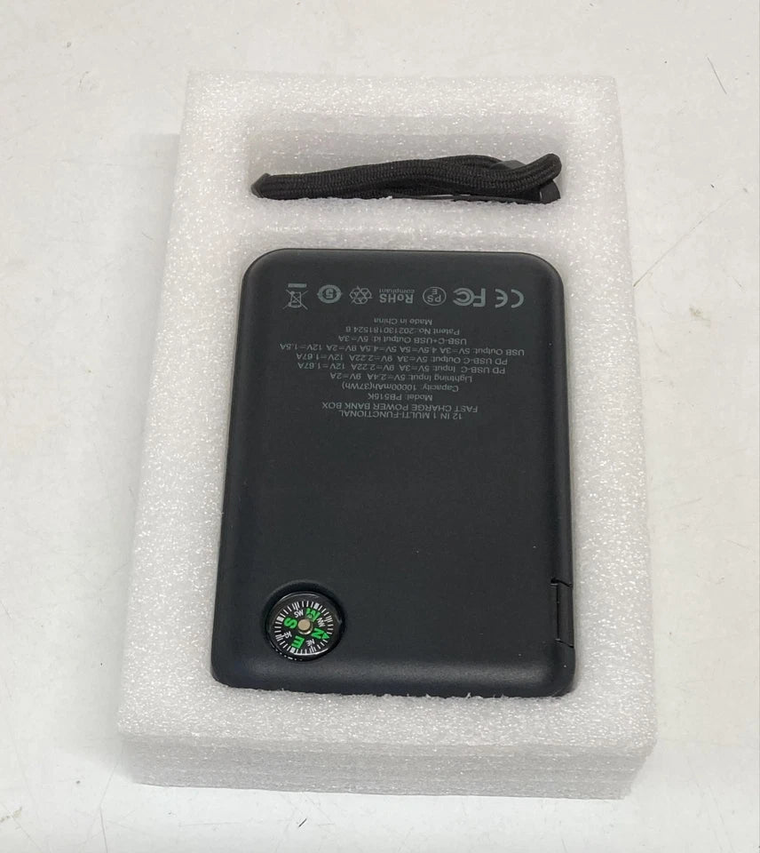 Budi 10000mAh 12-in-1 Power Bank 65W PD Fast Charger