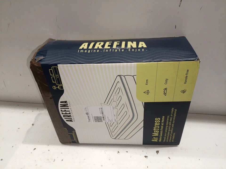 Airefina Single Inflatable Air Mattress Built-In Electric Pump 190x99x46cm
