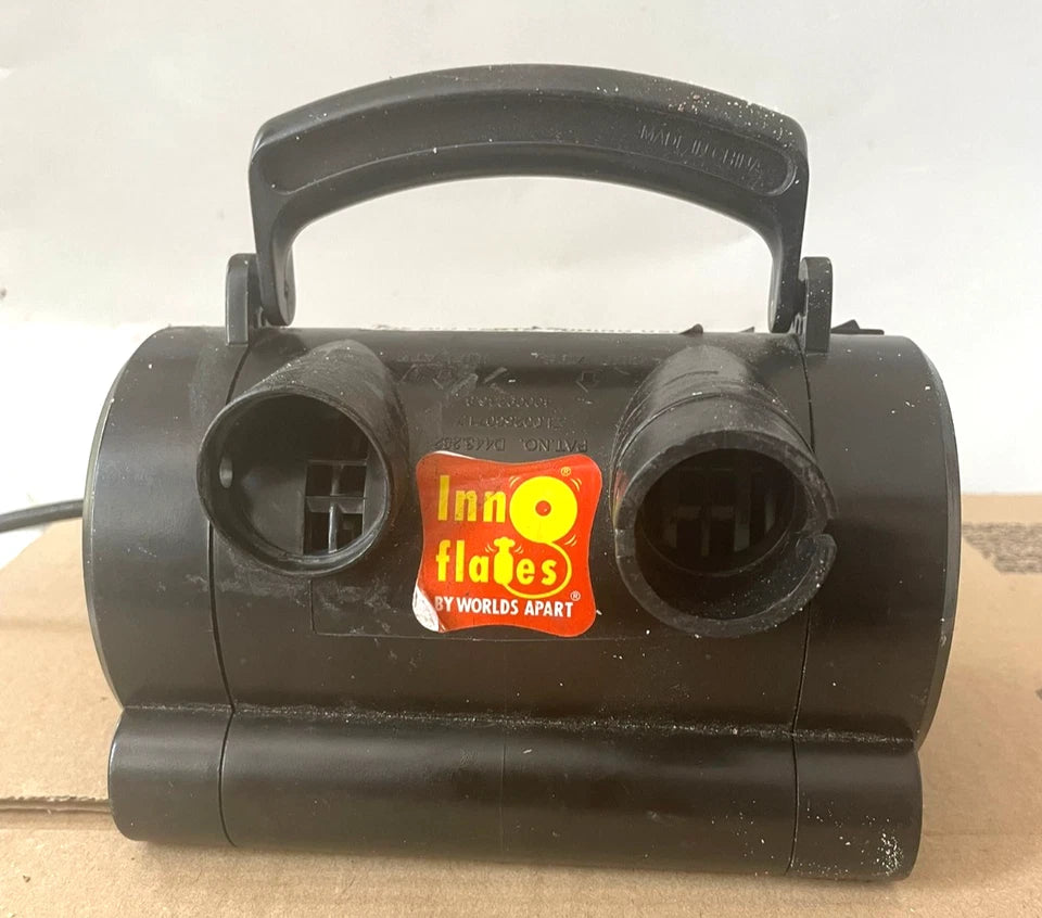 Inno-Flates Electric Air Pump 180W Portable Inflator Black