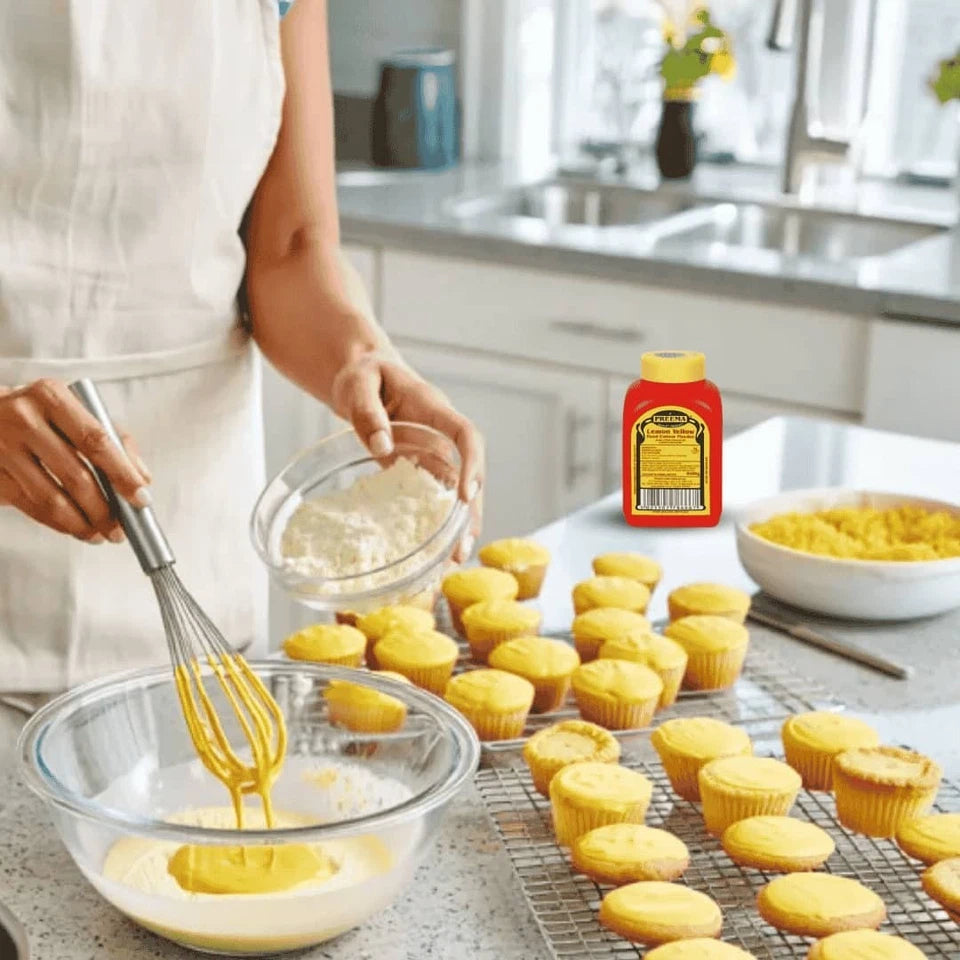 Preema Lemon Yellow Food Colour Powder 500g
