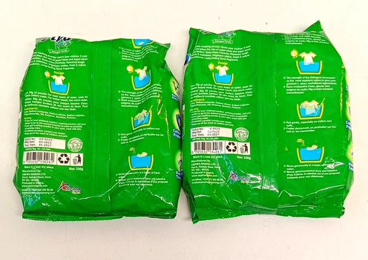 2x Viva Plus Detergent washing Powder cleanses clothes- protects its Colour 330g