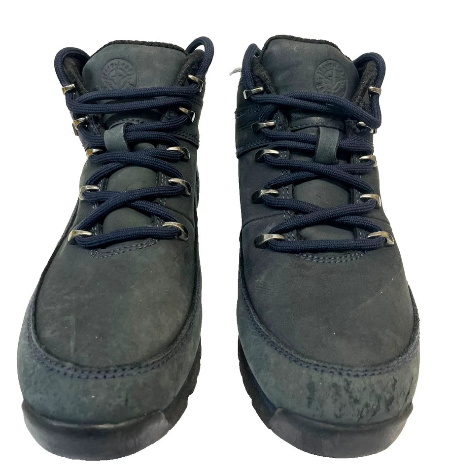Firetrap Rhino Mens Boots Blue UK 7 EU 41 Leather Hiking Ankle Casual Boots