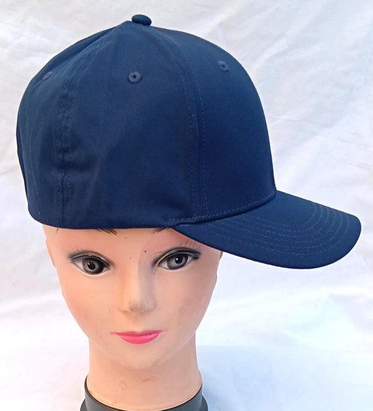 Carbon 212 Navy Adjustable Cap Curved Peak Hat One Size