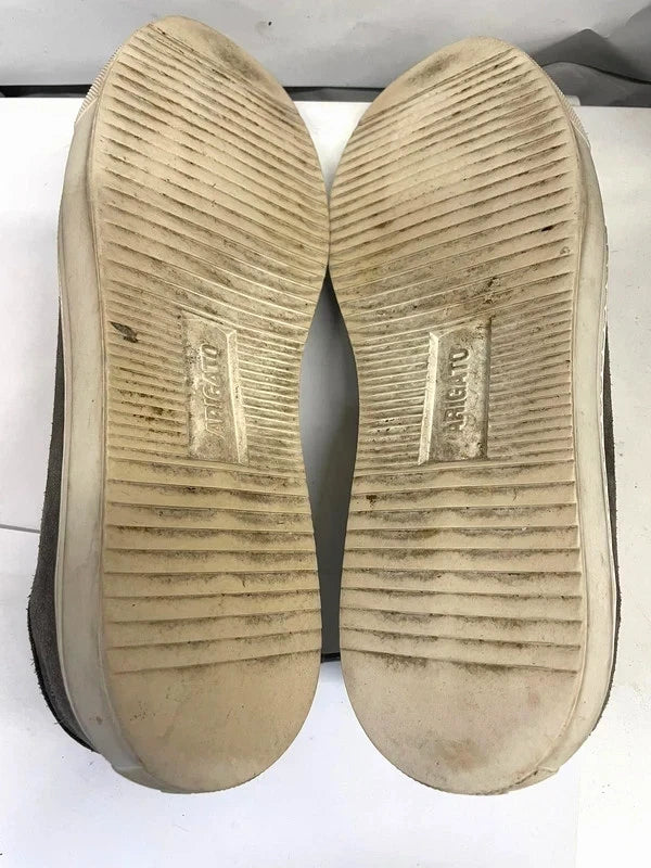 Axel Arigato Trainers Grey UK 9 EU 43 Suede Casual Shoes