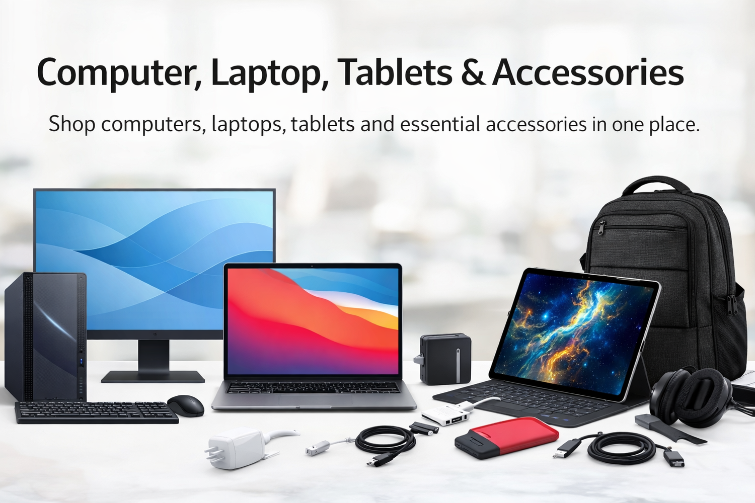 Computer, Laptop, Tablets & Accessories