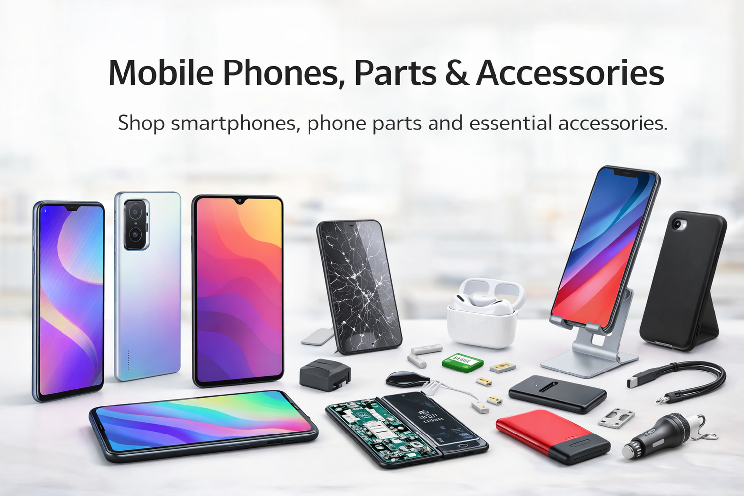 Mobile Phones, Parts & Accessories