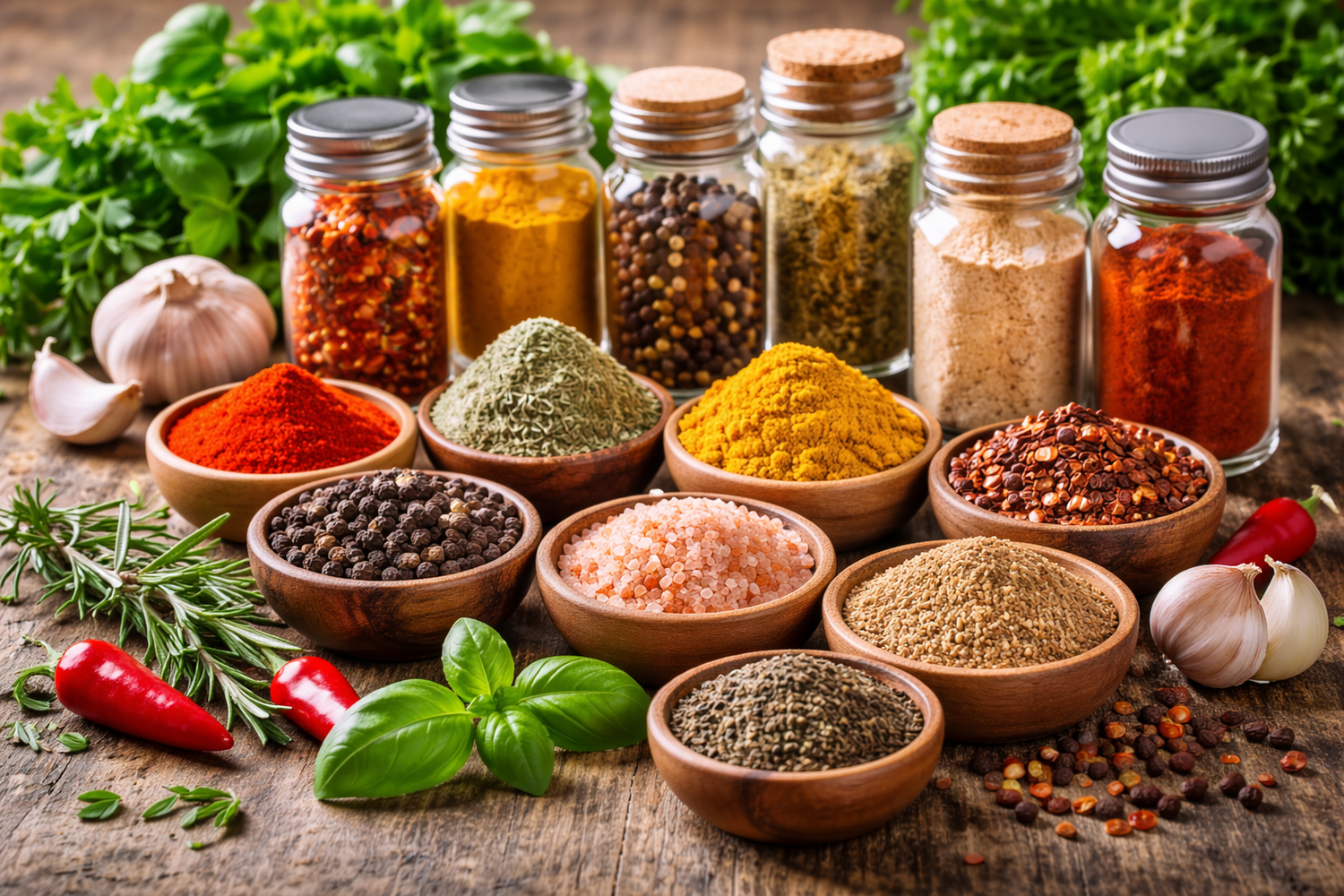 Seasonings, Herbs & Spices