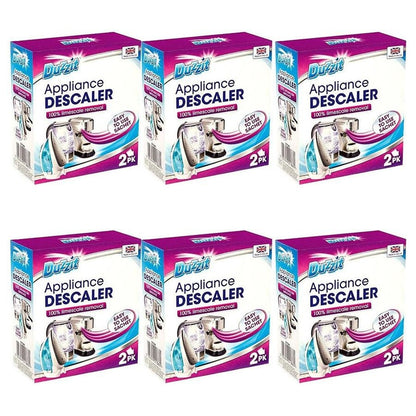 Duzzit Appliance Descaler – 3 Packs x 2 pieces (6 Sachets Total)