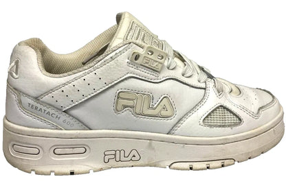 FILA Teratach 600 Trainers White UK 4.5 EU 37.5 Chunky Sneakers Casual Shoes