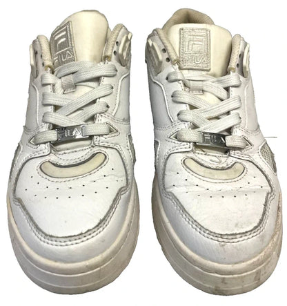 FILA Teratach 600 Trainers White UK 4.5 EU 37.5 Chunky Sneakers Casual Shoes