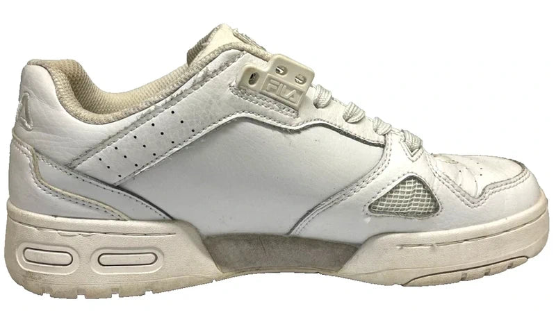 FILA Teratach 600 Trainers White UK 4.5 EU 37.5 Chunky Sneakers Casual Shoes