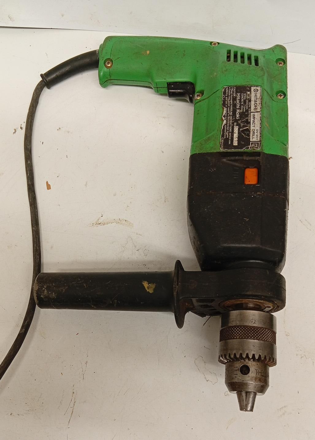 Hitachi DV20T 110V Impact Drill Hammer Drill With Metal Carry Case Vintage