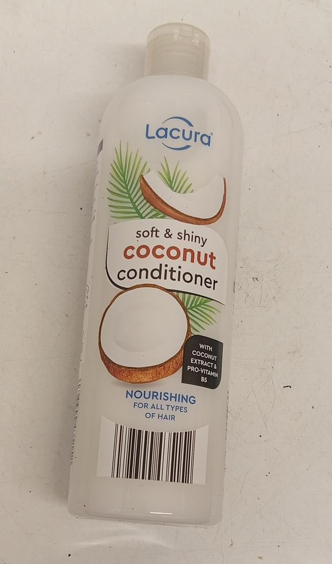 2x Lacura Soft & Shiny Coconut Conditioner Nourishing Hair Care