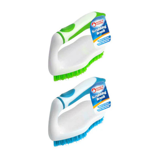 Scrubbing Brush With Easy Grip Handle Assorted