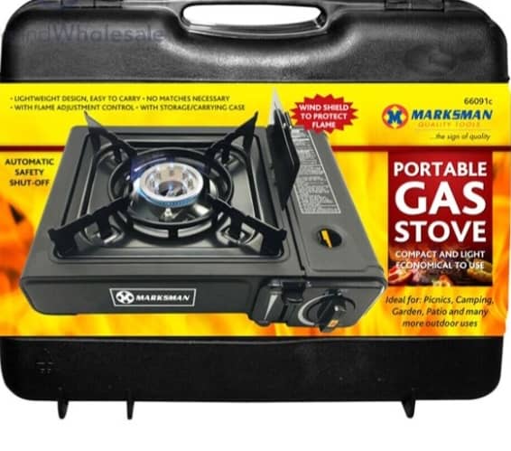 Marksman Portable Gas Cooker In Blow Case