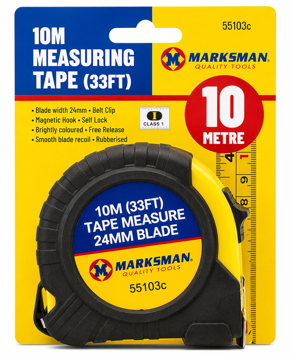 2 x Marksman Measuring Tape 10m
