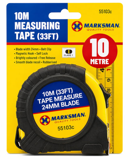 2 x Marksman Measuring Tape 10m