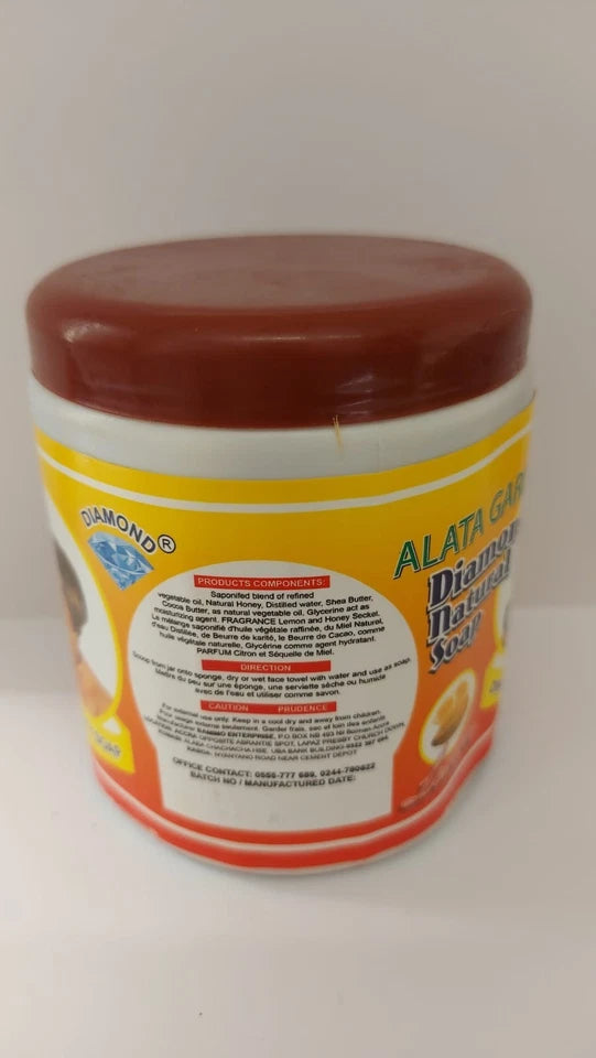 Alata Garden Diamond Soap – 2 Pieces (500g Each)