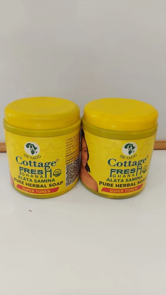 2 Pieces of Getadd Cottage Fresh Ghana Alata Samina Soap