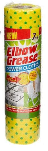 2 x Elbow Grease Power Cloths 7pk