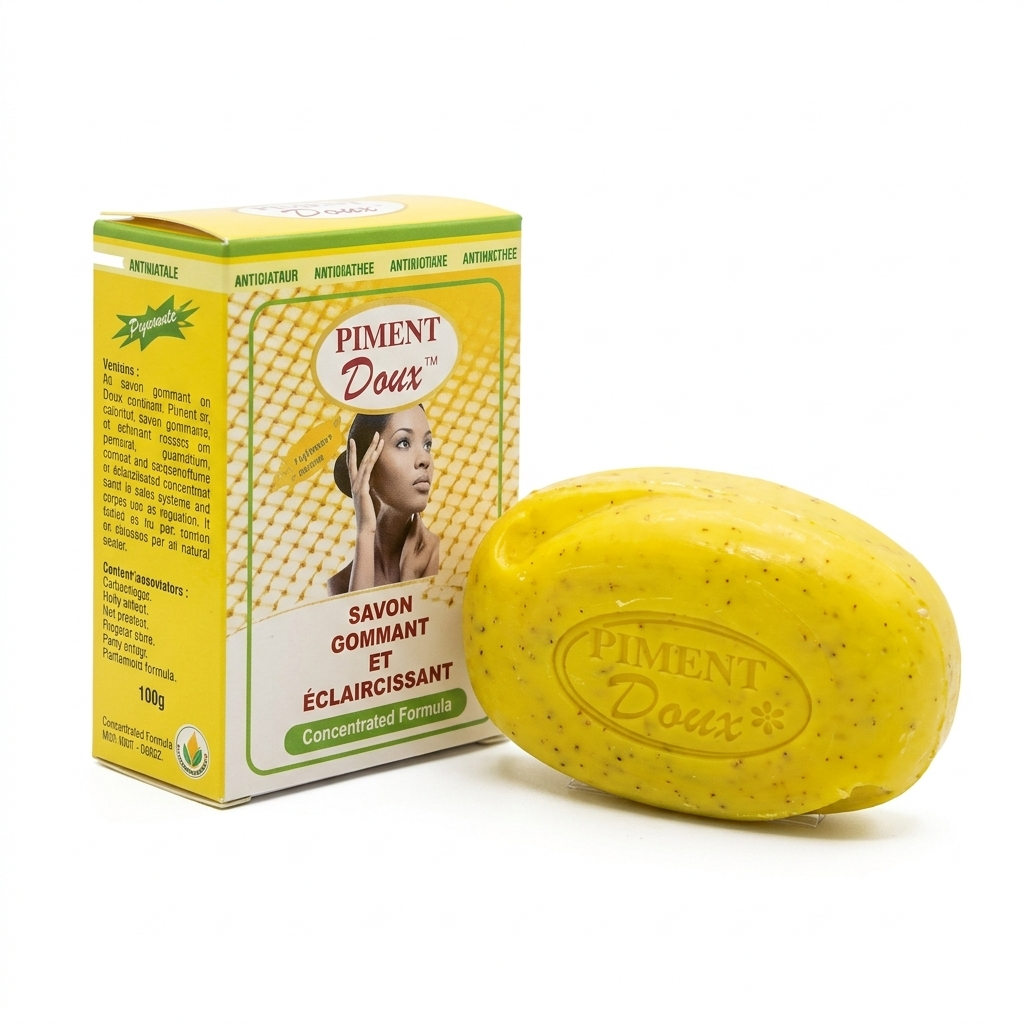 Piment-D exfoliating soap ACTION 230g - 1 soap